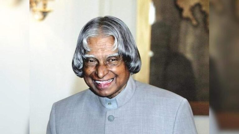 இன்று APJ அப்துல் கலாமின் பிறந்தநாள்!  