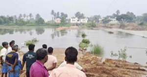 ஆரணி ஆற்றில் வெள்ளப்பெருக்கு காரணமாக தரைப்பாலம் தண்ணீரில் மூழ்கியது!