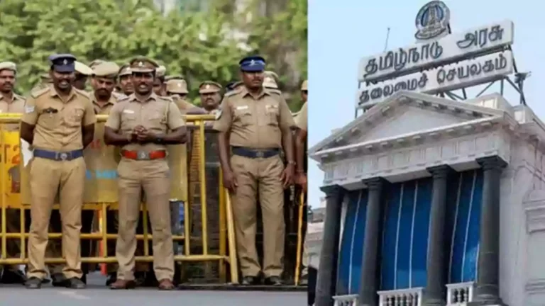 தமிழ்நாடு காவல்துறையில் வேலைவாய்ப்பு – சீருடைப் பணியாளர் தேர்வு வாரியம் அறிவிப்பு.!