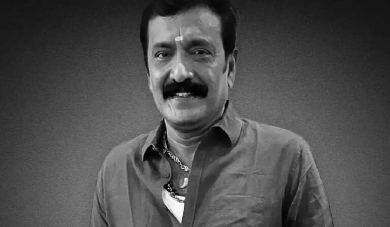 நடிகர் சஹானா ஸ்ரீதர் மாரடைப்பு காரணமாக உயிரிழந்தார்