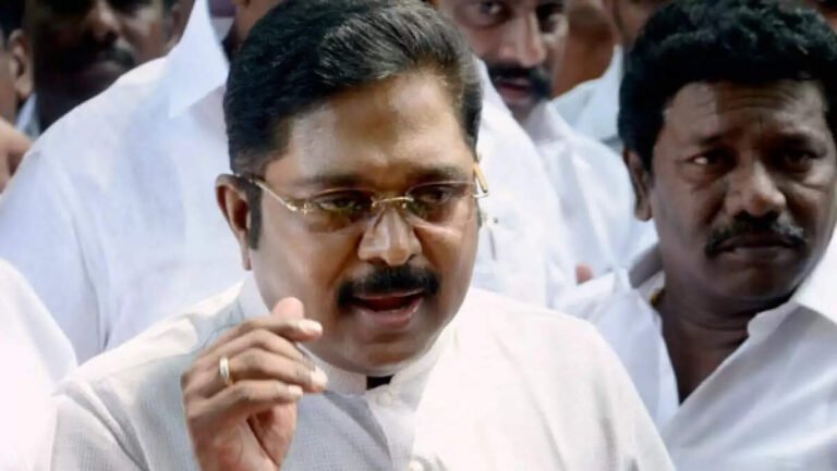 திமுகவின் மூத்த நிர்வாகிகளுக்கு இரையாக்க முயற்சிப்பதாக இளம் பெண் புகார்! அரசு நடவடிக்கை எடுக்க தயங்குவது ஏன்?- டிடிவி தினகரன்