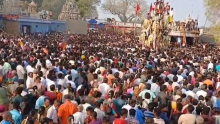 கூவாகம் கூத்தாண்டவர் கோயில் சித்திரை தேரோட்டம்!