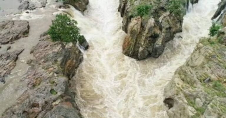 காவிரி நீர்ப்பிடிப்பு பகுதிகளில் தொடர் மழை – ஒகேனக்கல் ஆற்றில் நீர்வரத்து அதிகரிப்பு!
