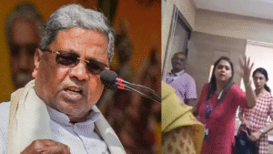 SBI வங்கி மேலாளர் இடமாற்றம் – சித்தராமையா