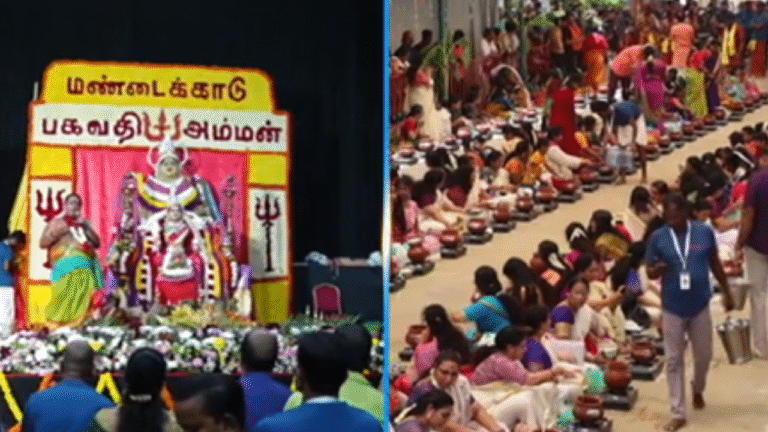 பகவதி அம்மனுக்கு துபாயில் பொங்கல் விழா!