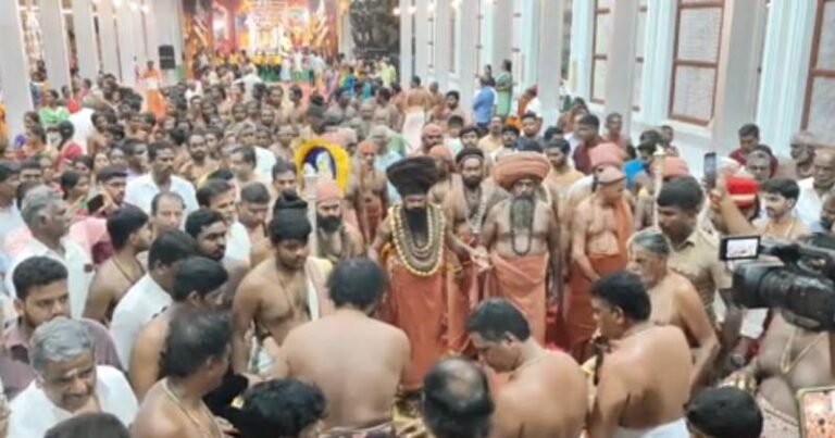 மயிலாடுதுறை தருமபுர ஆதீன மடத்தில் பட்டணப்பிரவேச விழா கோலாகலம்!