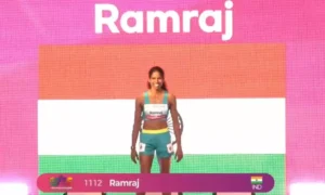 400மீ தடை தாண்டும் போட்டியில் தமிழக வீராங்கனை…. வெண்கல பதக்கம் வென்று சாதனை…!!! 