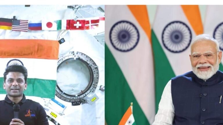 சர்வதேச விண்வெளி நிலையத்தில் உள்ள சுபன்ஷு சுக்லாவிடம் பிரதமர் மோடி உரையாடல்  