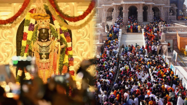 ஜேஷ்ட பௌர்ணமி – ராமர் கோயிலுக்கு படையெடுத்த பக்தர்கள்!
