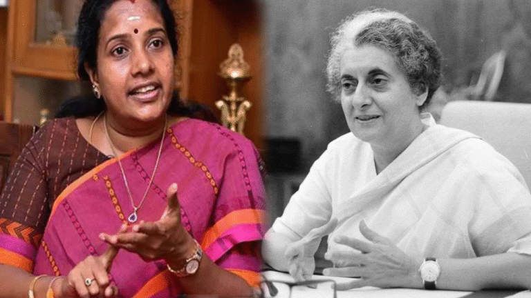 இந்திரா காந்தியின் கொடுங்கோல் ஆட்சியை அம்பலப்படுத்துவோம் : வானதி சீனிவாசன்