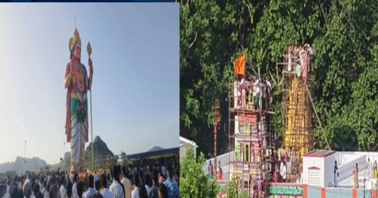 வேலூர் – தீர்த்தகிரி வடிவேலு சுப்பிரமணியர் கோயில் குடமுழுக்கு விழா கோலாகலம்!