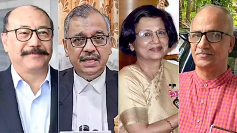 மாநிலங்களவையின் நியமன எம்.பி.க்களாக 4 பேரை நியமித்தார் குடியரசுத் தலைவர்.!