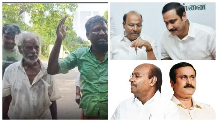 ராமதாஸ் இல்லத்தின் முன்பாக தீக்குளிக்க முயன்ற 5 தொண்டர்கள்