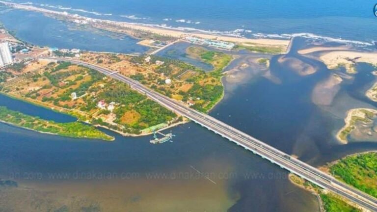 எண்ணூரில் இருந்து மாமல்லபுரம் வரை கடல்வழி சாலை -சாத்தியக்கூறு அறிக்கை தயாரிப்பு தொடக்கம்  