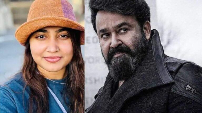 மோகன்லால் மகள் விஸ்மயா ஹீரோயினாக அறிமுகம்!