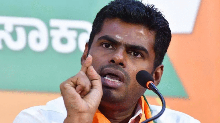 போஷான் அபியான் திட்டத்துக்கு வழங்கும் நிதி எல்லாம் எங்கே செல்கிறது? : அண்ணாமலை கேள்வி!