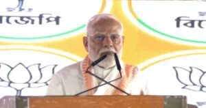 திரிணாமூல் காங்கிரஸ் வீழ்ச்சிதான் மேற்கு வங்கத்தின் வளர்ச்சி – பிரதமர் மோடி