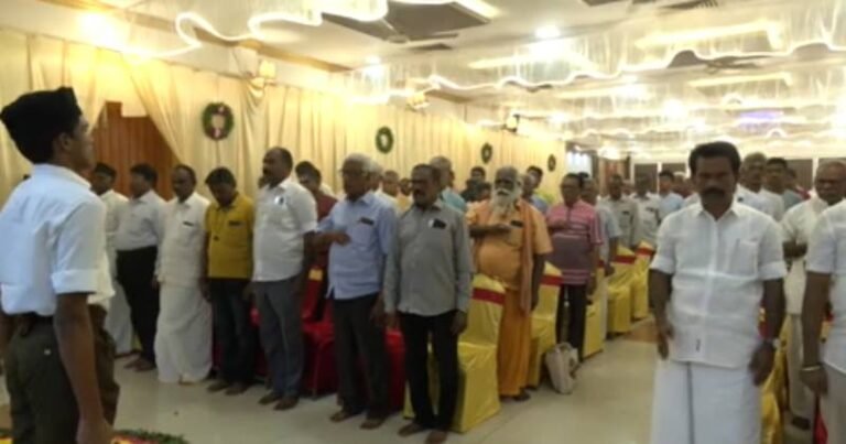 நெல்லையில் நடைபெற்ற ஆர்எஸ்எஸ் குருபூஜை விழா!