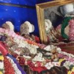 பூப்பல்லக்கில் எழுந்தருளி  அருள்பாலித்த பர்வதவர்த்தினி அம்பாள்!