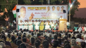 ஆட்சியில் பங்கு தந்தால் மட்டுமே திமுகவோடு கூட்டணி – காங்கிரஸ் நிர்வாகி பேச்சு!