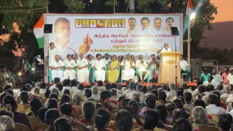 ஆட்சியில் பங்கு தந்தால் மட்டுமே திமுகவோடு கூட்டணி – காங்கிரஸ் நிர்வாகி பேச்சு!