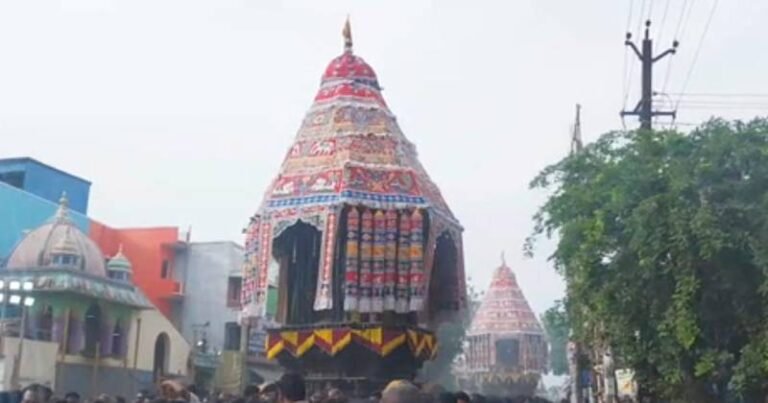 சிதம்பரம் நடராஜர் கோயில் ஆனி தேரோட்டம் – திரளான பக்தர்கள் பங்கேற்பு!