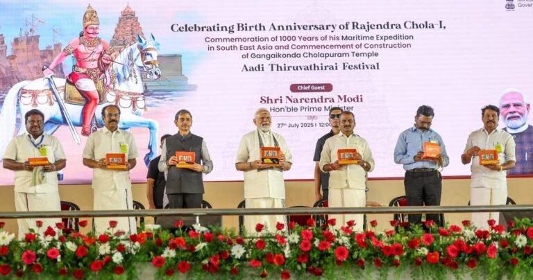 பிரதமர் நிகழ்ச்சியில் பங்கேற்றுப் பேசுபொருளாக மாறிய திருமா!