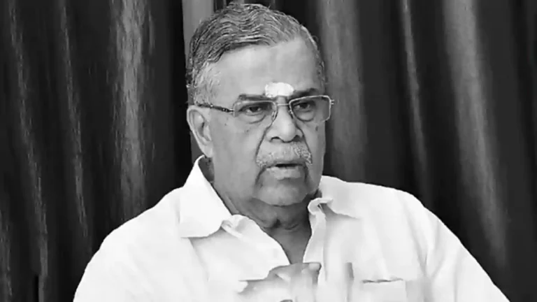 பாஜக மூத்த தலைவரும் நாகலாந்து மாநில ஆளுநருமான இல.கணேசன் காலமானார்.!