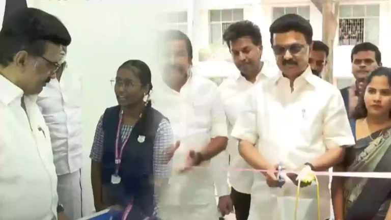 கொளத்தூரில் ரூ.9.74 கோடியில் புதிய பள்ளிக் கட்டடங்கள் திறந்து வைத்த மு.க.ஸ்டாலின்.!