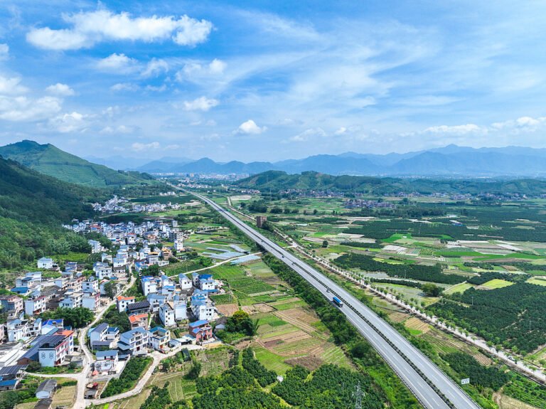 சீனாவில் கிராமப்புறச் சாலை நிலைமை