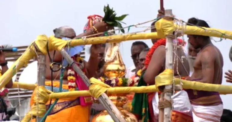 105 ஆண்டுகளுக்கு பிறகு சேலம் ராமகிருஷ்ணர் கோயில் குடமுழுக்கு விழா – திரளான பக்தர்கள் பங்கேற்பு!
