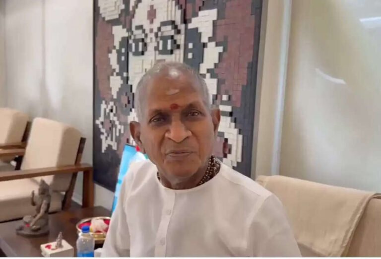 பாராட்டு விழாவில் அதீத மகிழ்ச்சியால் என்னால் அதிகம் பேச இயலவில்லை- இளையராஜா