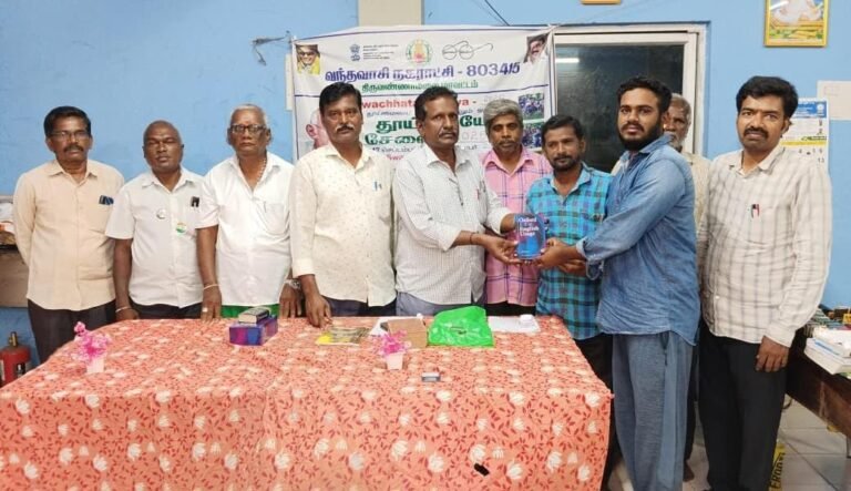வந்தவாசி கிளை நூலகத்தில் தூய்மை சேவை கருத்தரங்கம்…