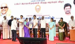 திருவள்ளூரில் டாக்டர் ராதாகிருஷ்ணன் சிலை திறக்கப்படும் : துணை முதல்வர் உதயநிதி..!