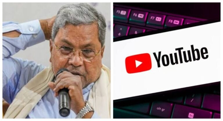 கீழ்தரமான செயல்களில் ஈடுபடும் யூடியூப் செய்தி சேனல்கள் சமூகத்திற்கு சாபக்கேடாக உள்ளது… முதல்வர் சித்தராமையா காட்டம்…!!!
