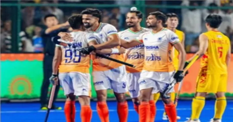 ஆசிய கோப்பை ஹாக்கி தொடர் – இறுதிசுற்றில் இந்தியா!