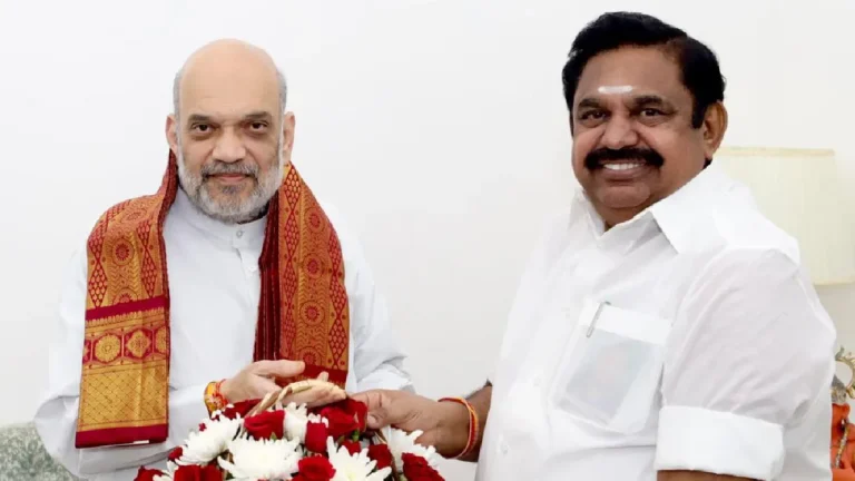 டெல்லியில் மத்திய உள்துறை அமைச்சர் அமித்ஷாவை சந்திக்கும் எடப்பாடி பழனிசாமி!