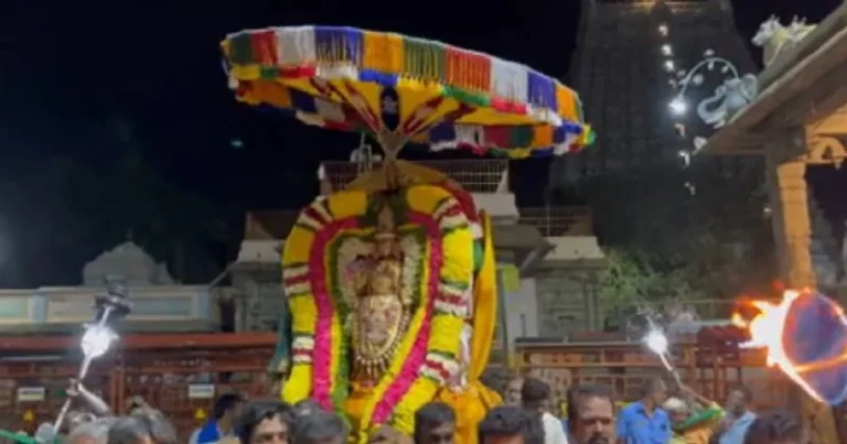 திருவண்ணாமலை அண்ணாமலையார் கோயிலில் நவராத்திரி விழா கோலாகலம்!