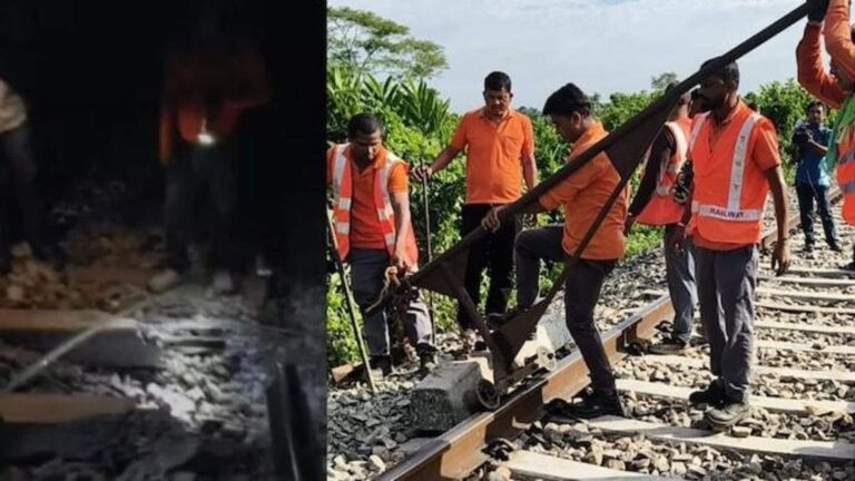 அசாமில் ரயில் பாதையில் குண்டுவெடிப்பு; தாமதாகும் ரயில்கள் சேவைகள்
