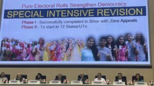 12 மாநிலங்களில் இரண்டாம் கட்ட SIR பணிகள் நடைபெறும் என அறிவிப்பு  