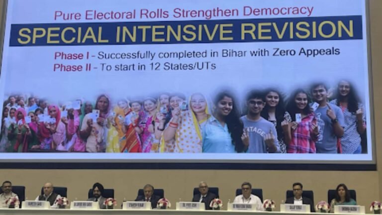 12 மாநிலங்களில் இரண்டாம் கட்ட SIR பணிகள் நடைபெறும் என அறிவிப்பு