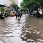 மதுரையில் 2 மணி நேரம் வெளுத்து வாங்கிய மழை –