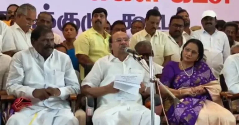 பாமக செயல் தலைவராக காந்திமதி நியமனம் – டாக்டர் ராமதாஸ் அறிவிப்பு!
