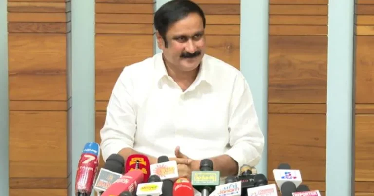 டி.ஆர்.பி ராஜா அமைச்சரைப் போல பேச வேண்டும் – அன்புமணி