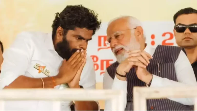பிரதமர் மோடிக்கு அண்ணாமலை வாழ்த்து!