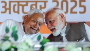 பீகாரில் ஆட்சியை தக்கவைக்கிறது NDA கூட்டணி? தொண்டர்கள் கொண்டாட்டம்!