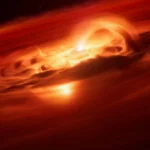 வினாடிக்கு 600 கோடி டன் பொருட்களை விழுங்கும் கிரகம்!