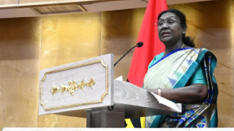 அங்கோலா நாடாளுமன்றத்தில் உரையாற்றிய குடியரசு தலைவர்!