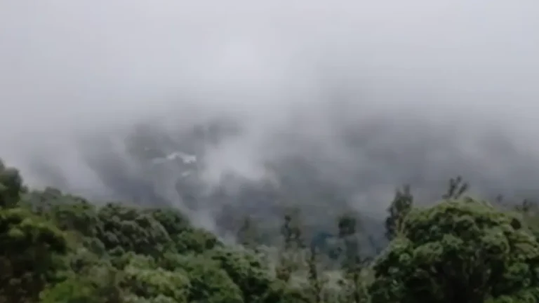 ஏற்காடு மலைப்பகுதியில் அலை அலையாய் திரண்ட மேக கூட்டங்கள்!