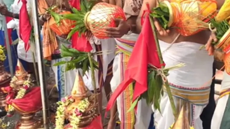 வெகு விமரிசையாக நடைபெற்ற அர்த்தநாரீஸ்வரர் கோயில் கும்பாபிஷேக விழா!